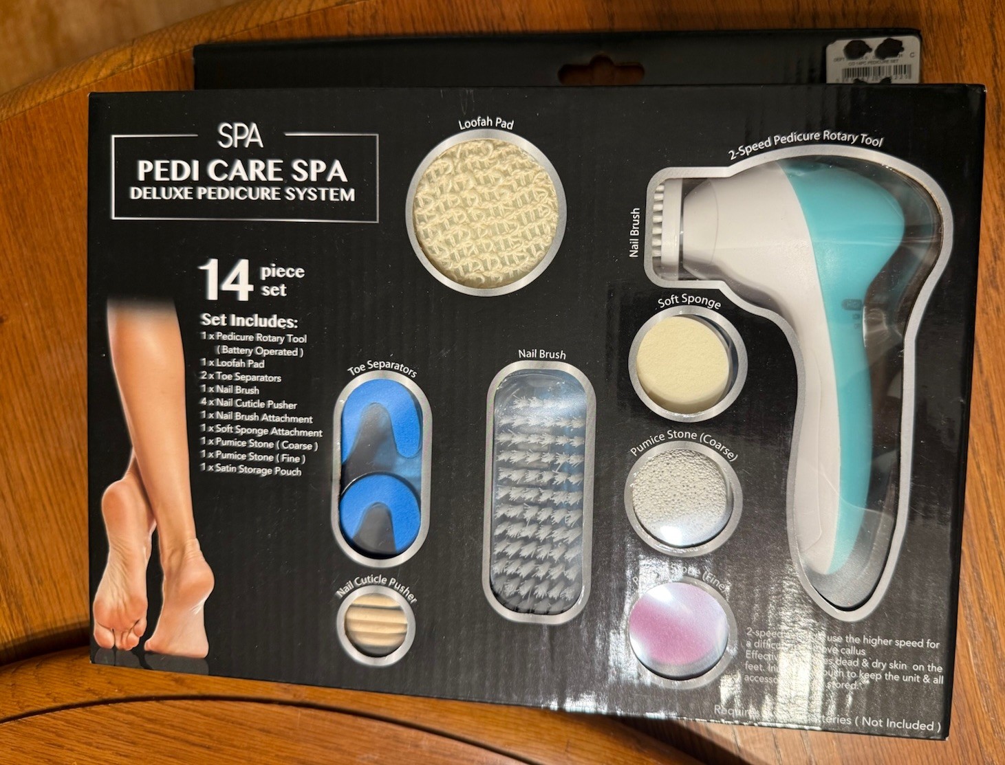 Spa Deluxe Pedi Care Spa Pedicure System 14 piece New