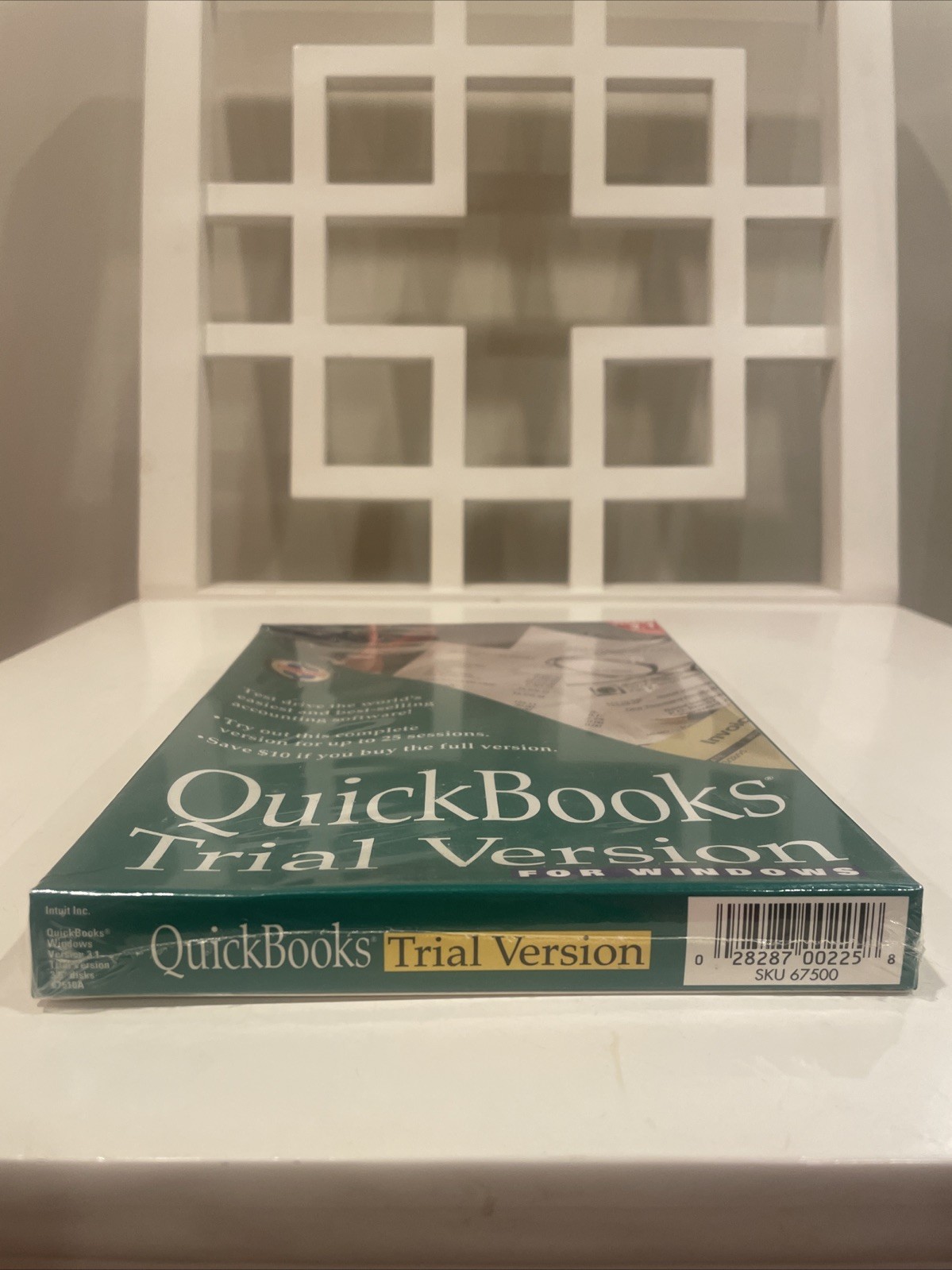 Vintage Microsoft Windows QuickBooks Version 3.1 Trial Version Sealed New