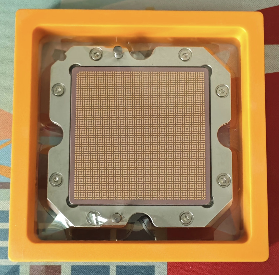ibm power6 MCM Gold-plated CPU high value collection