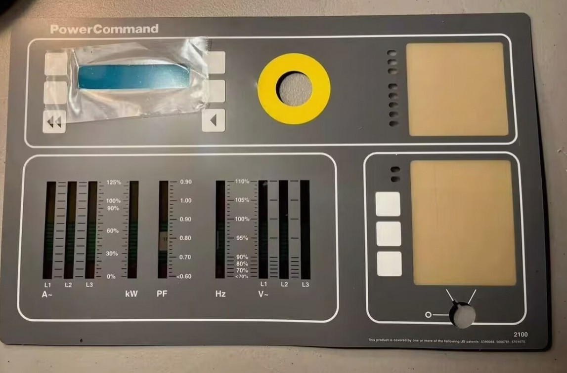 NEW FOR Cummins Onan Membrane Panel 0300-5446 with Bargraph Meters PCC2100 DHL