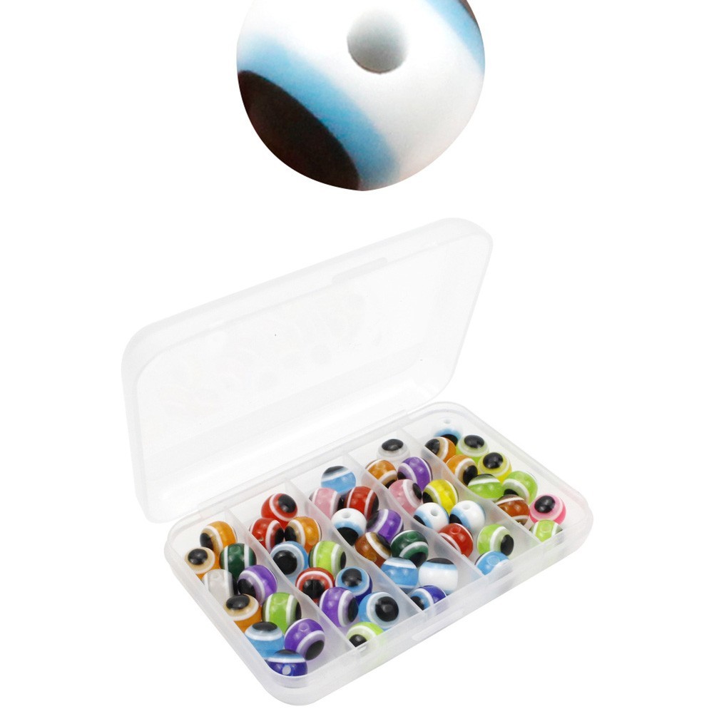Plastic Fishing Beads 100pcs Realistic Eyes Enhance Your Fishing Experience