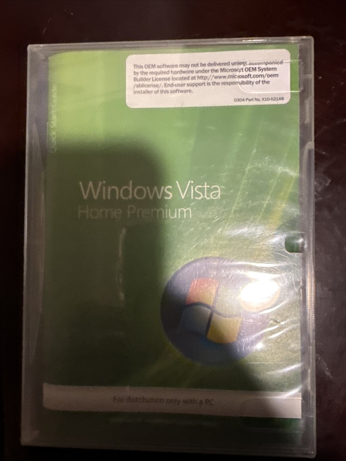 Microsoft Windows Vista Home Premium Operating System DVD, English