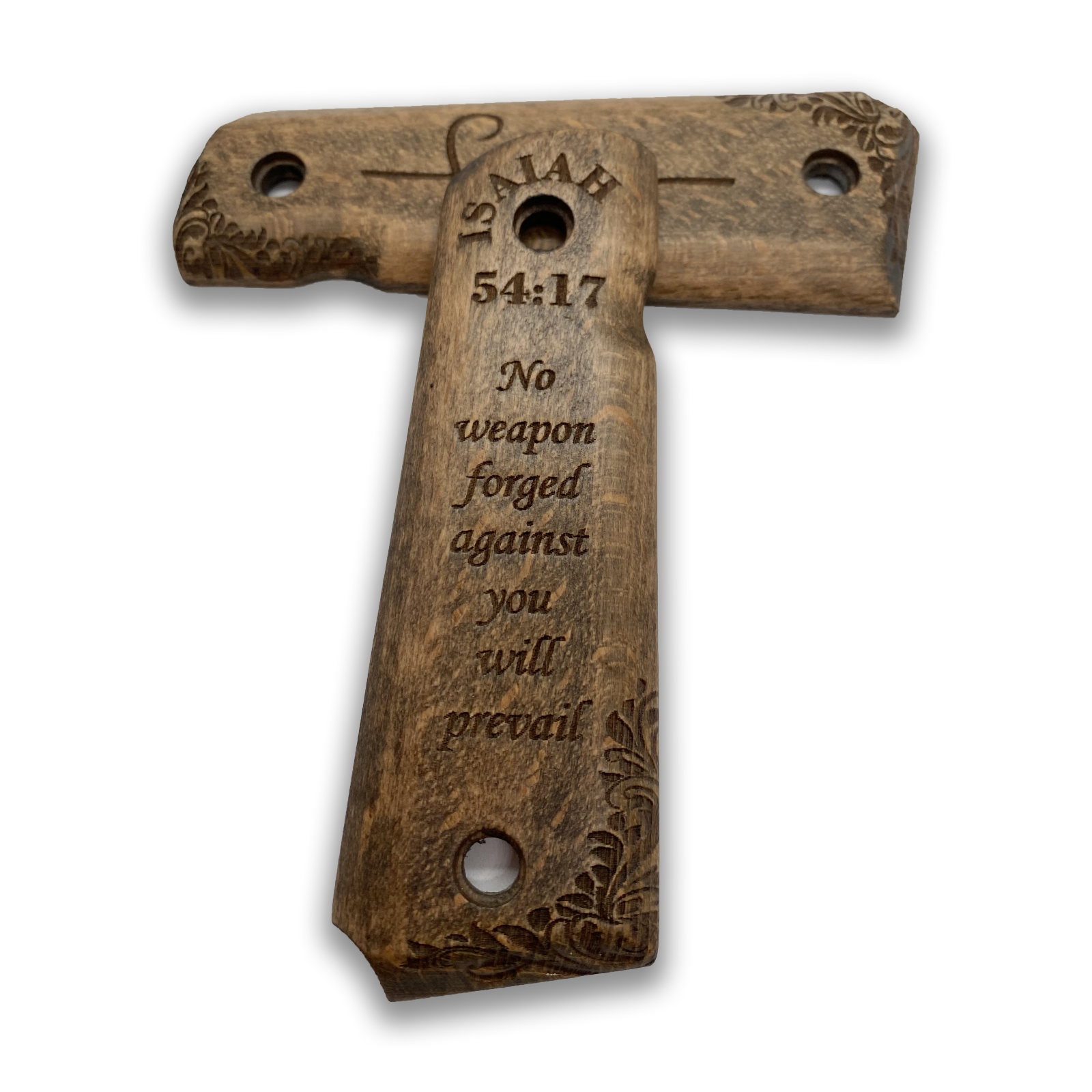 ZIB GRIPS Colt 1911 Grips Full Size 1911 (Government/Commander) ISAIAH 54-17 No3