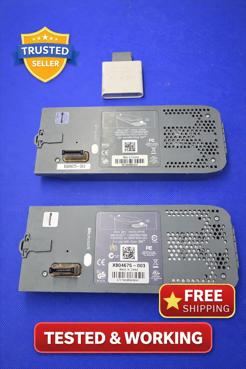 Xbox 360 Storage Bundle 2x 20GB Hard Drives + Memory Unit OEM Microsoft