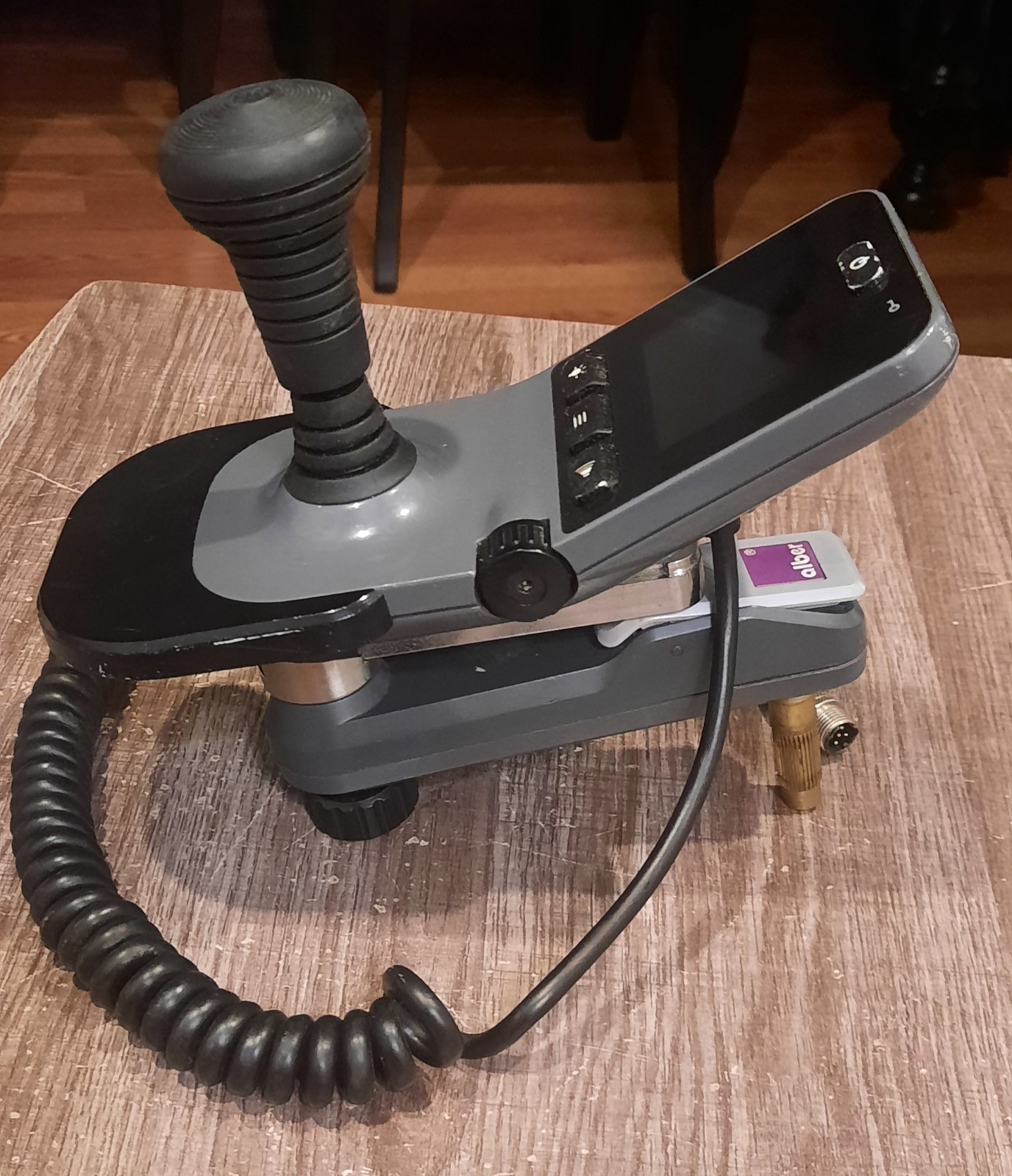 Alber E35 E-Fix Joystick Control w/ Alber Swivel Arm for Control Unit, Pre-Owned