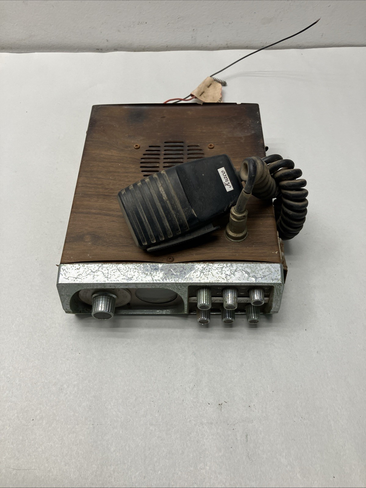 VTG KRACO CB SUPER DELUXE KCB-2330 W/ MICROPHONE  RETRO CB RADIO