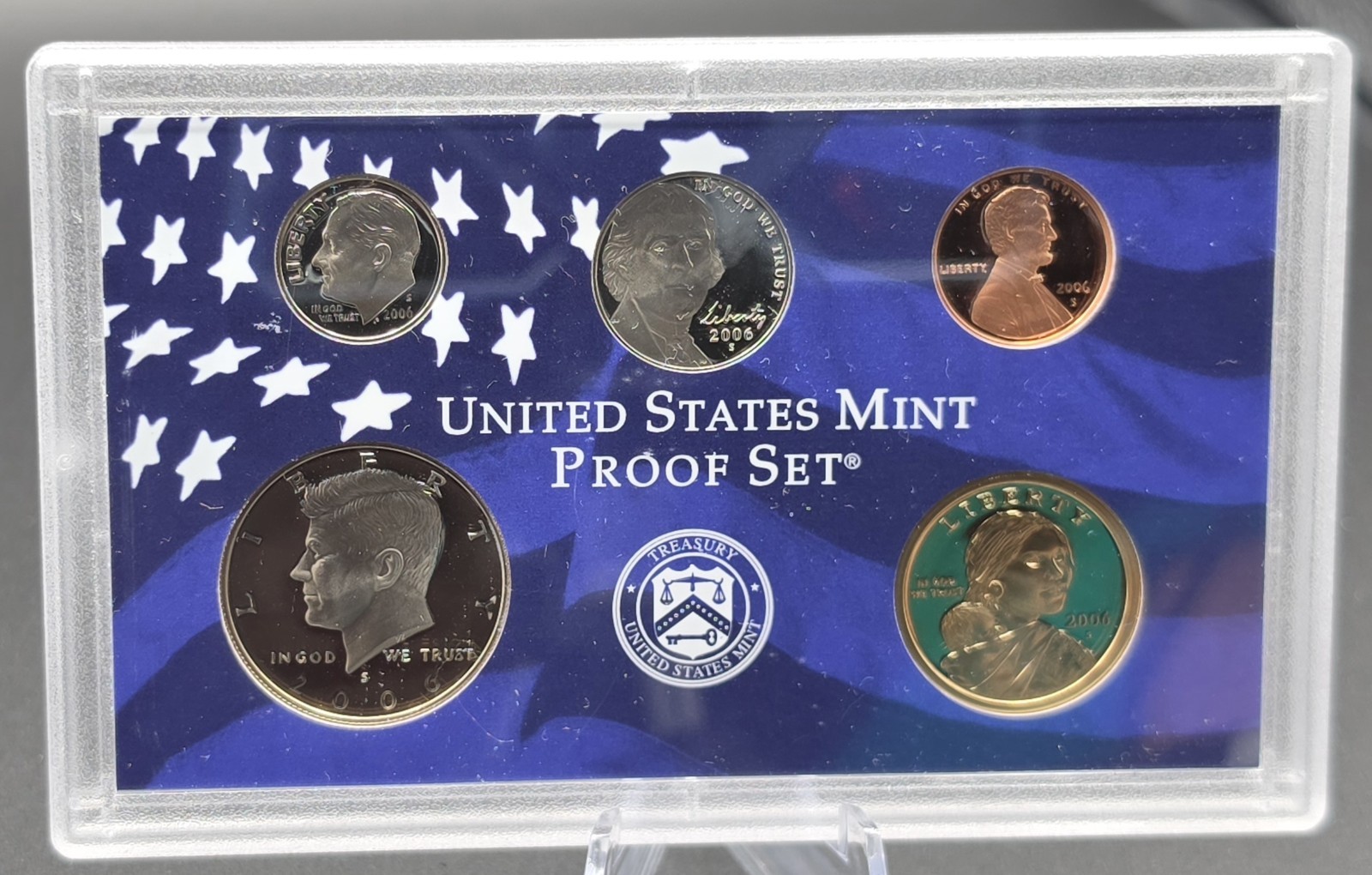 2006-S U.S. Mint Proof Set 10 Coins w/ Case – Brilliant Proof