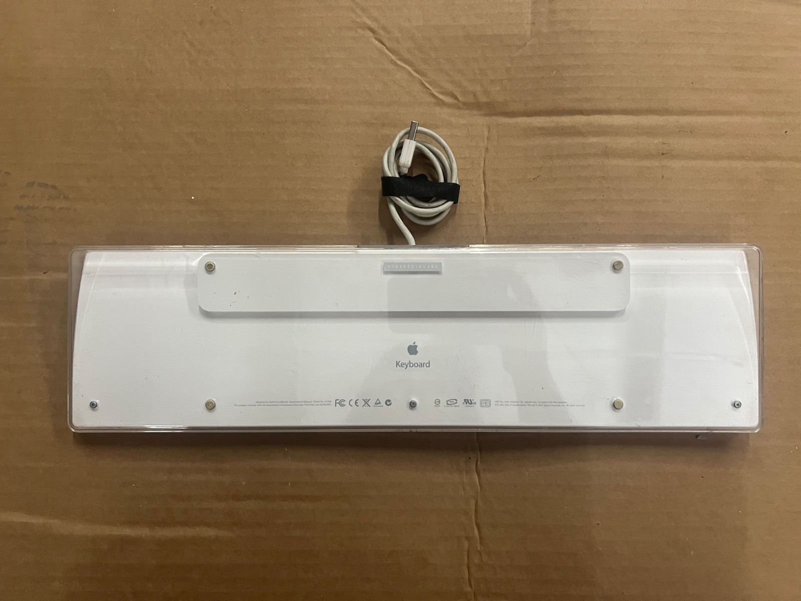 Vintage Apple Pro A1048 White/ USB Wired Keyboard
