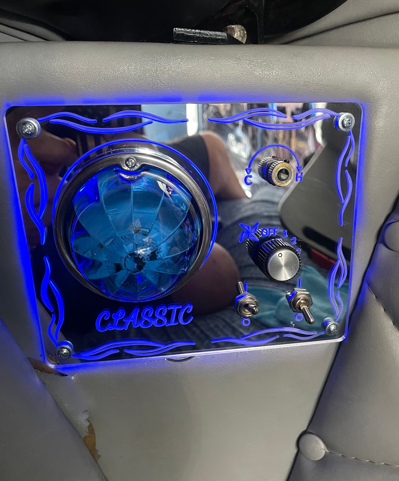  Classic Sleeper AC Control Panel Green Led Lights Color  