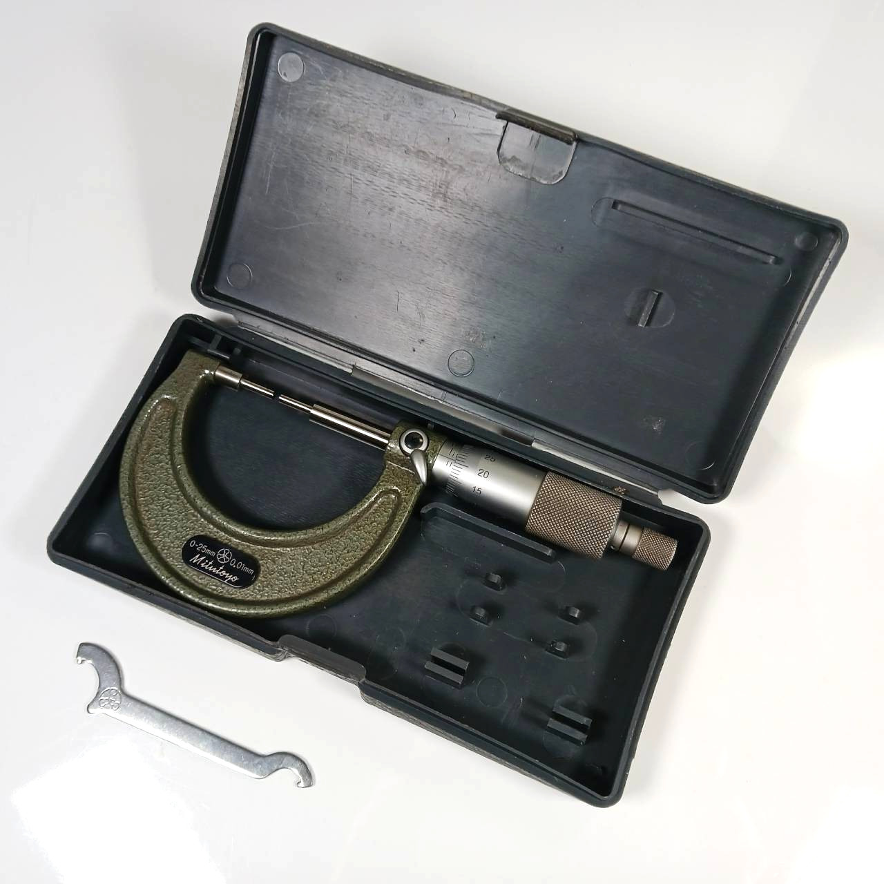Mitutoyo Outside Spline Micrometer 111-115 SPM-25 0-25mm 0.01mm / Japan AJ1212T