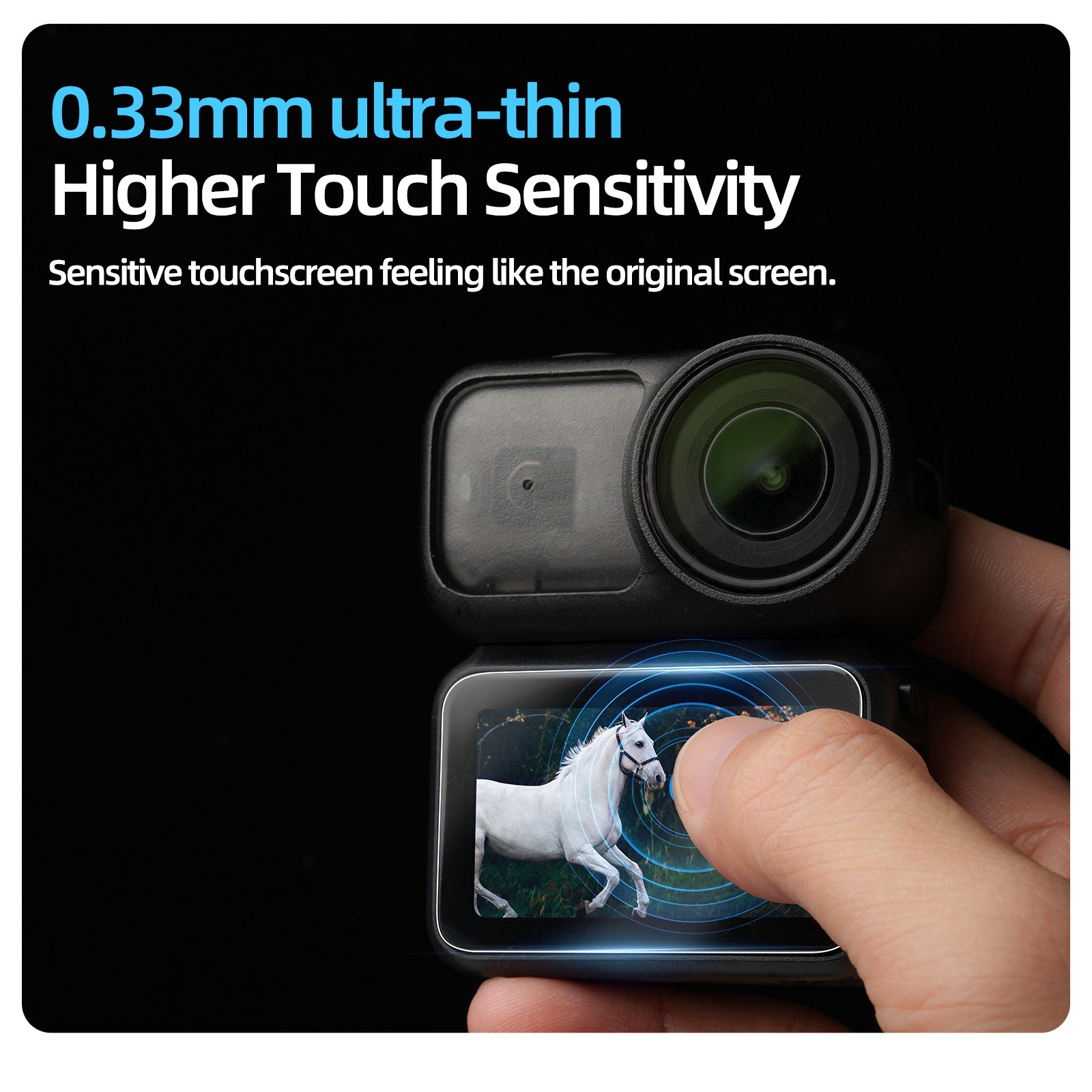 2pcs Screen Tempered Glass Protector for DJI Osmo Nano Camera Accessories Films