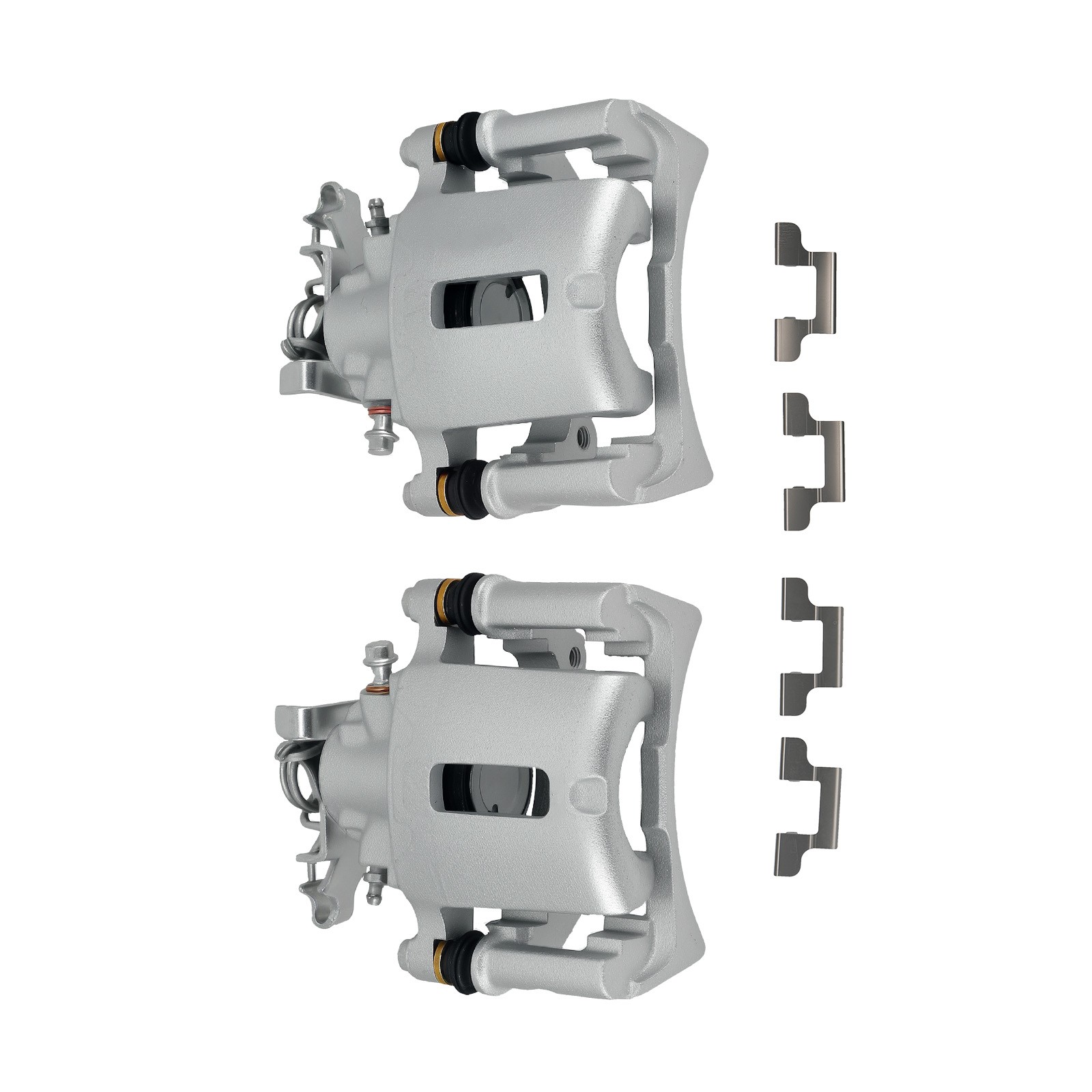 Rear Brake Caliper Set w/ Bracket for Ford Mustang Base GT 2005-2014 Left Right
