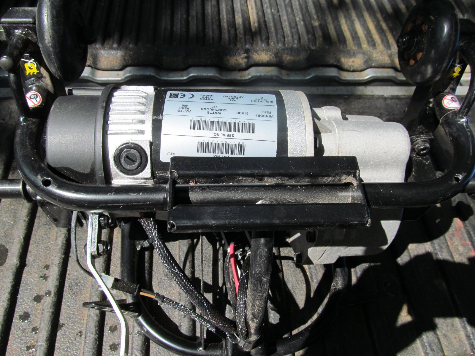 Motor Assembly from Pride Victory 10 Scooter