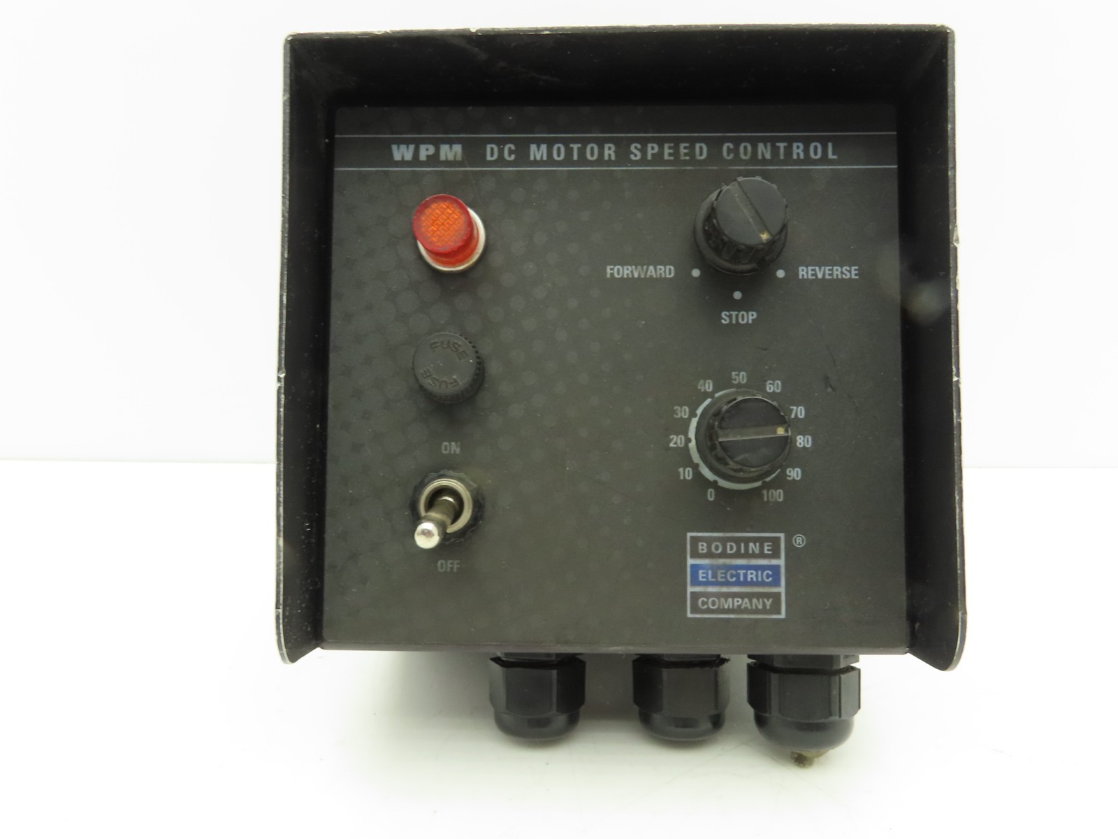 Bodine Electric WPM-2148E1 Speed Control 115V Input 0-130VDC Output 3.7A