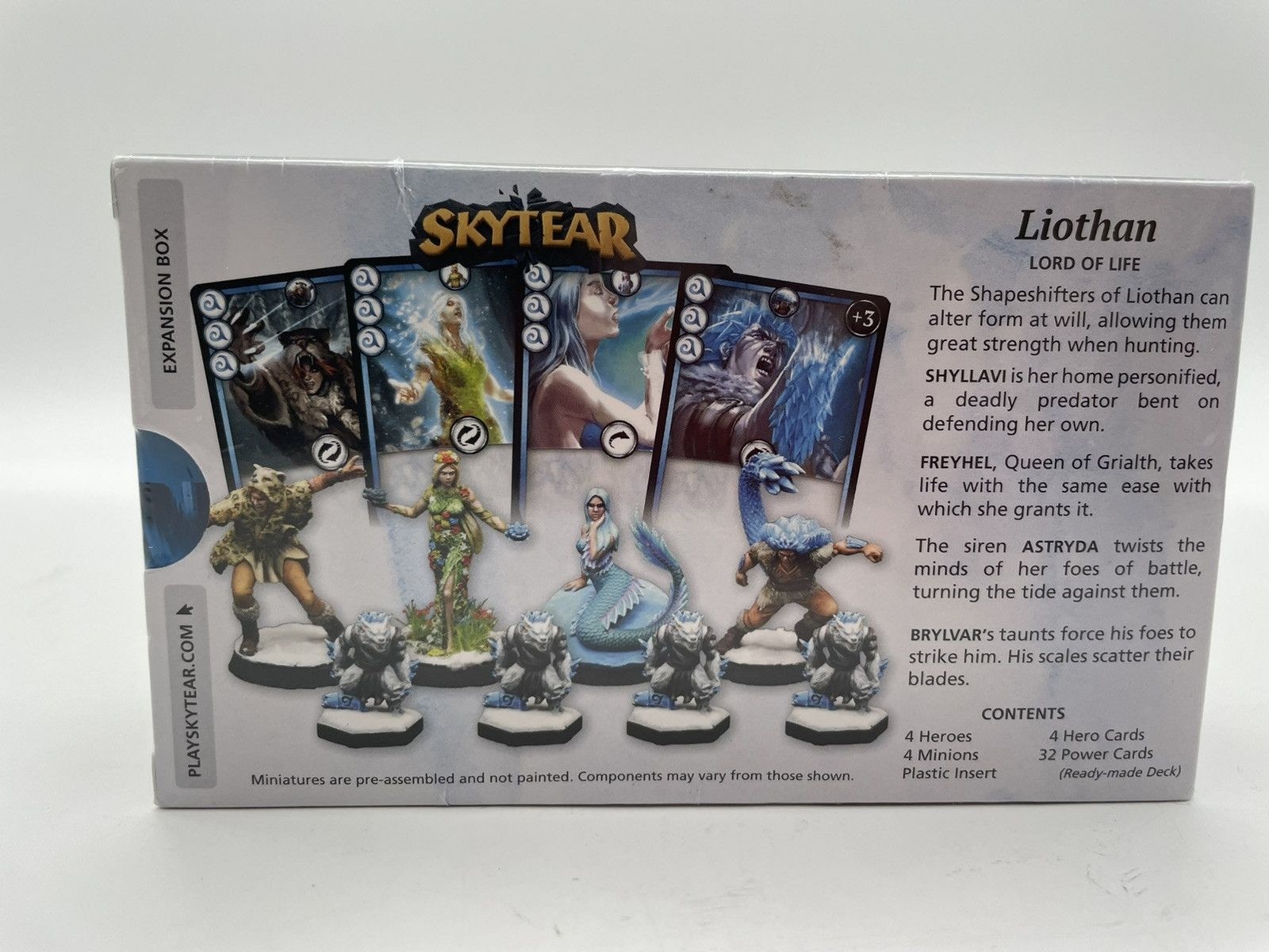 Skytear Game Command Liothan EXPANSION Shapeshifting Warriors in Epic Battles!