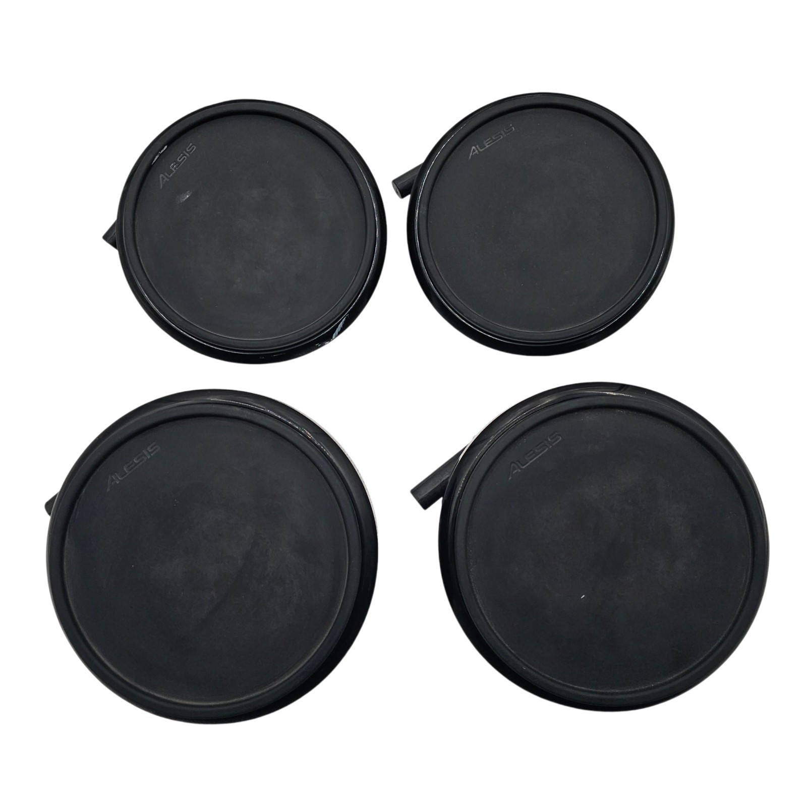 ALESIS NITRO DM7X Drum Part: 3x 8" Tom Single-Zone Pads 1x Snare w/ L Arms Lot 4