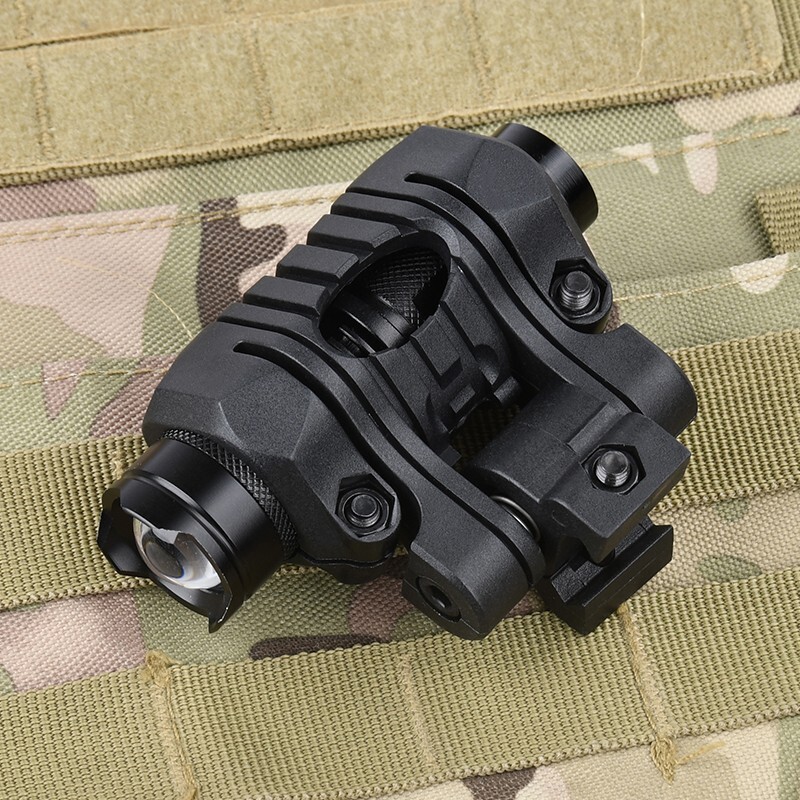 Tactical FAST Helmet Lamp Portable Headlight LED Mini Flashlight Hunting Light