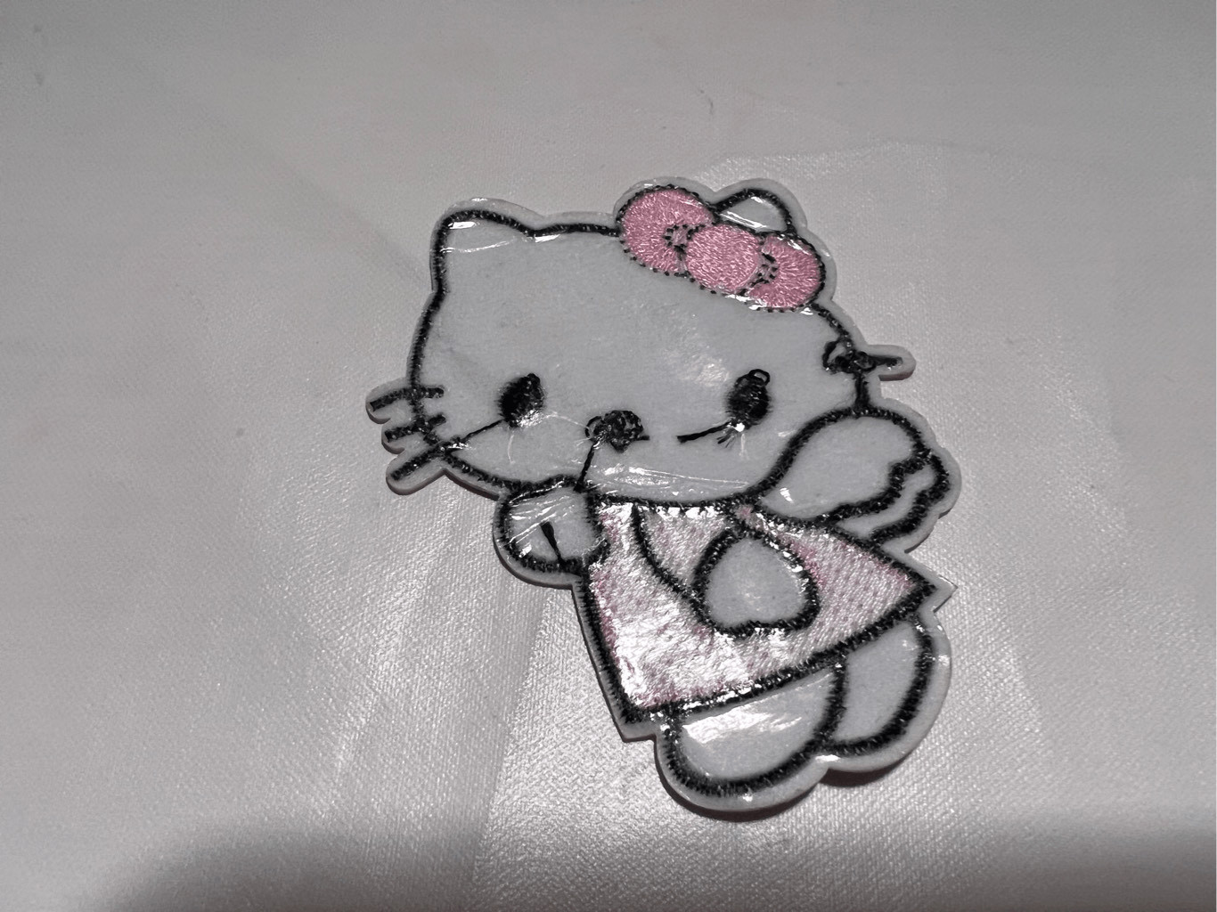 Hello Kitty with Fairy Wings Iron on Patch