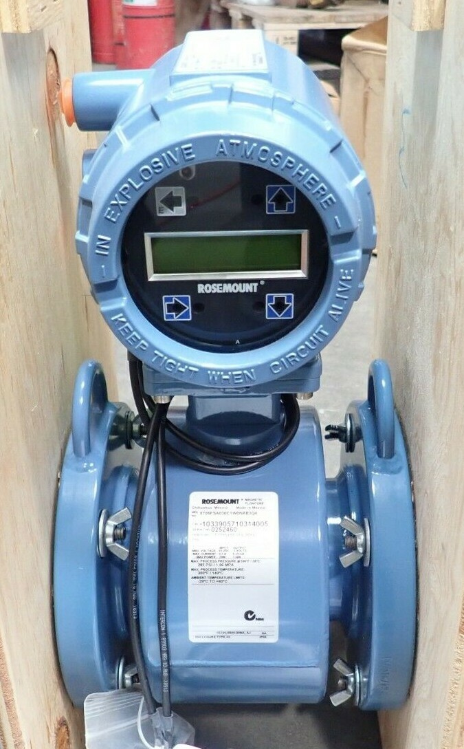 ROSEMOUNT 8732 3” FLOW METER 8732EST2A2NADA2M4 8705FSA030C1W0NAB3Q4 MAGFLO