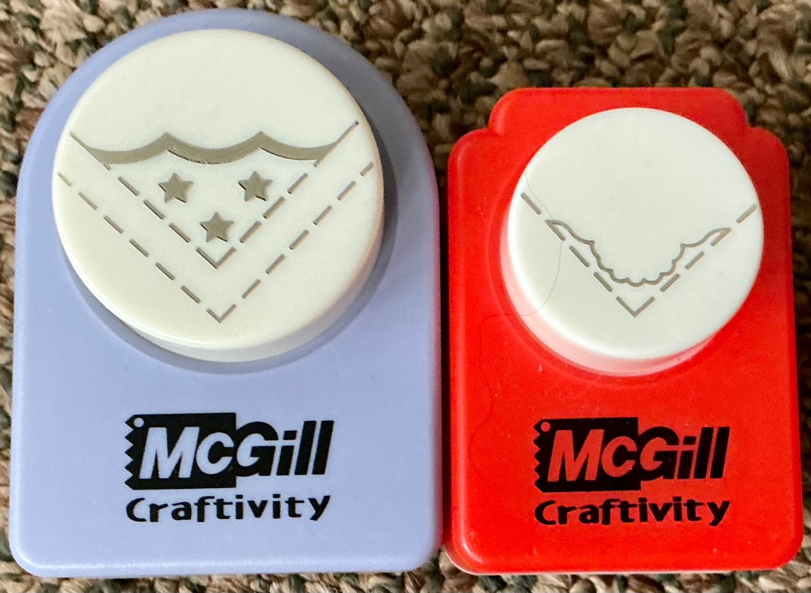2 McGill CORNER Paper Punches - Never Used