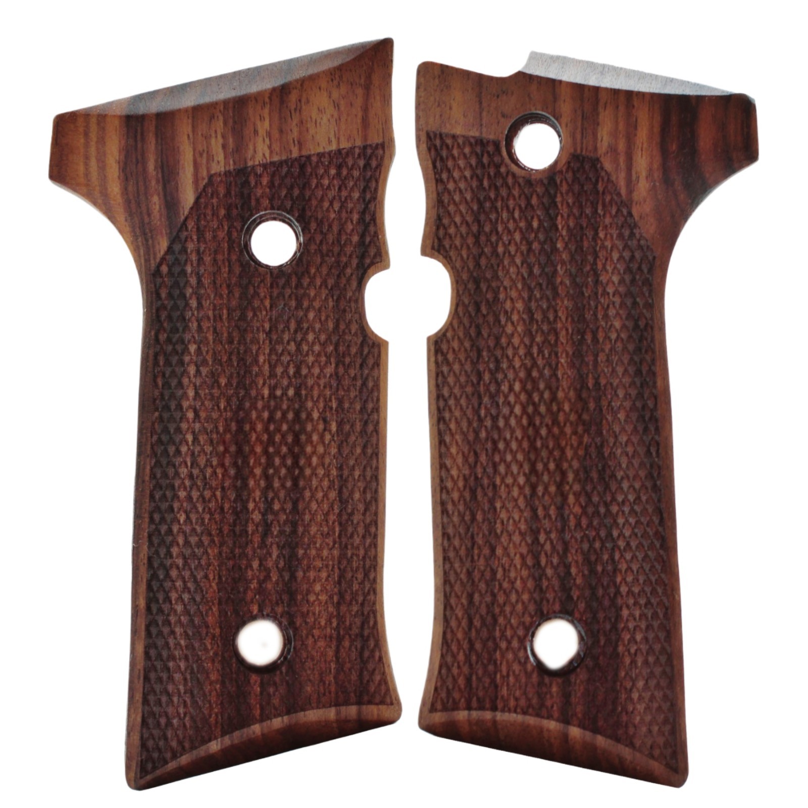 Beretta 92X Full Size M9A3-M9A4 Grips Set Turkish Walnut Wood Grip New Hand made