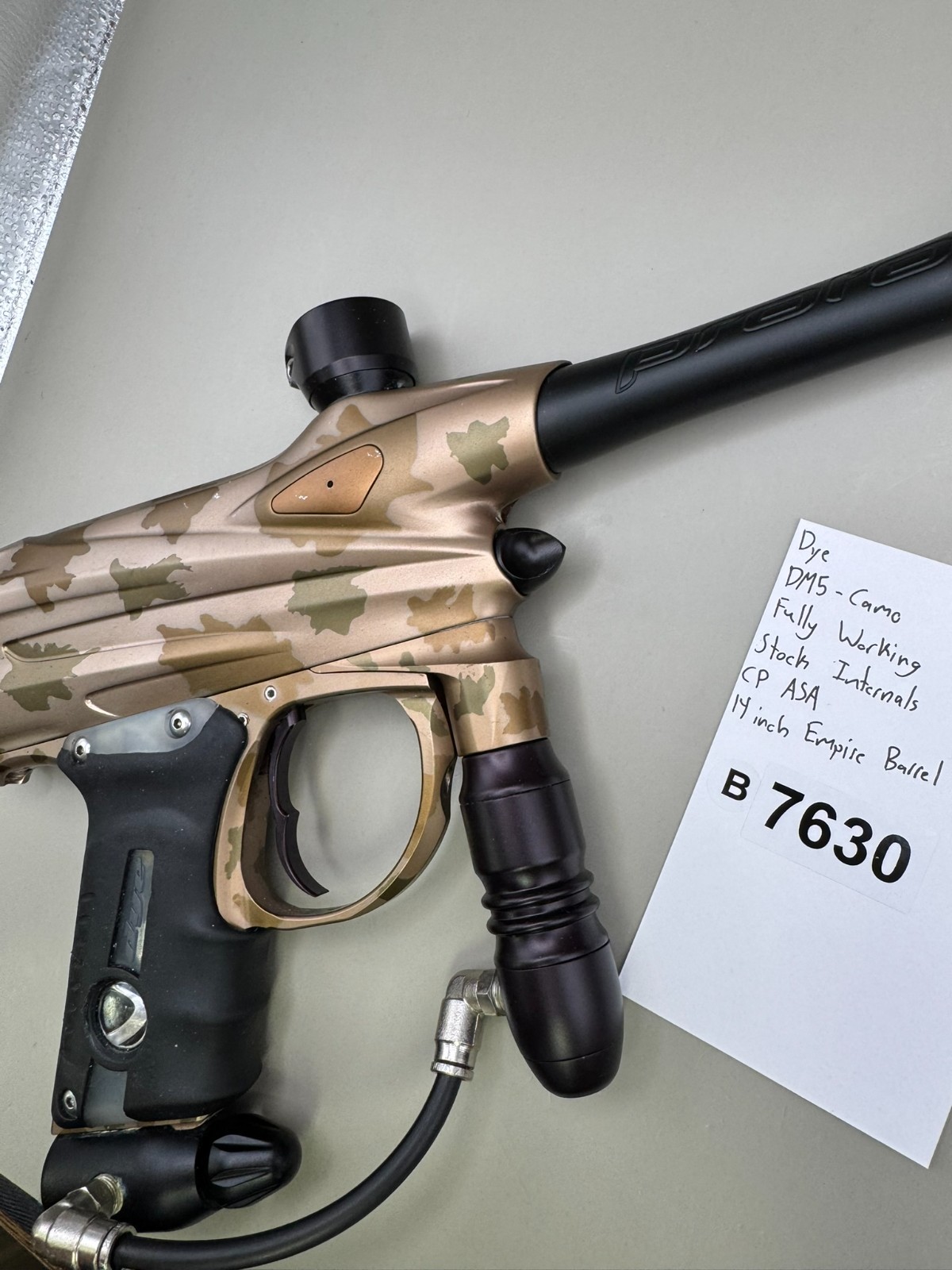 Dye DM5 - Camo - Paintball Marker Fully Working