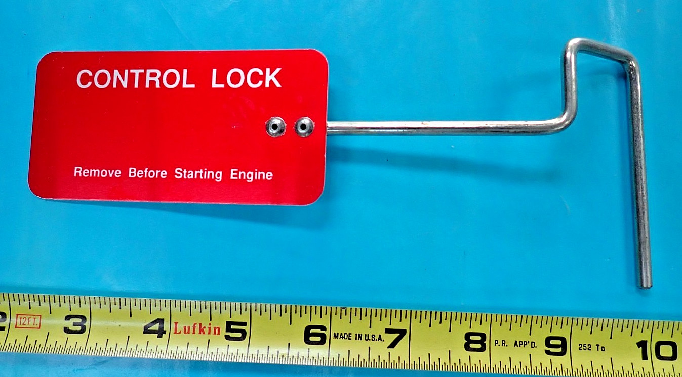 NEW Control Lock Grumman American General Yankee TR-2 Cheetah Tiger # 602111-501