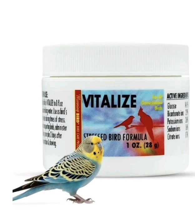 Vitalize for Birds 1 oz – & Dehydration Support – Promotes Hydration, Energ...