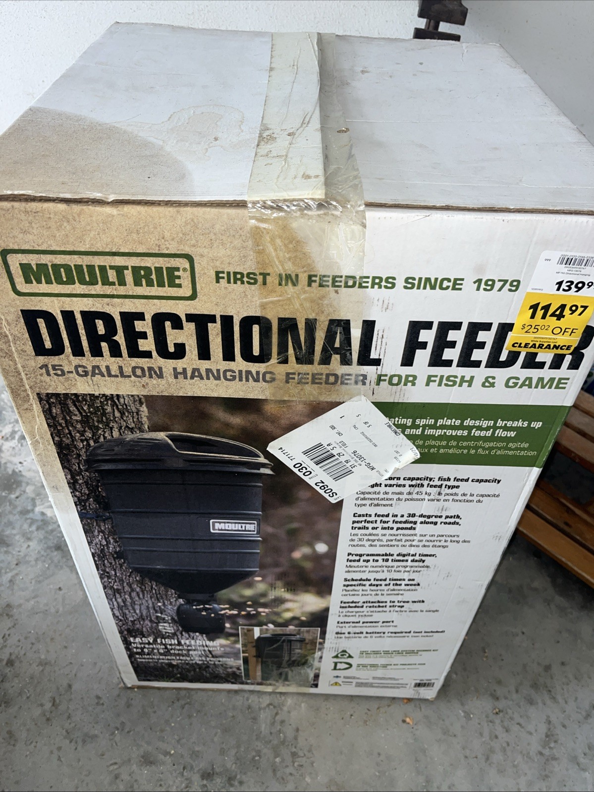Hanging Deer Feeder | Easy Set Timer