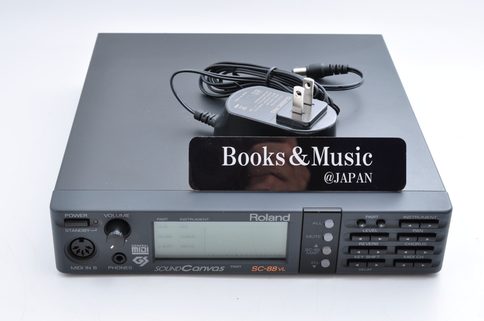 Roland SC-88VL Sound Module Made in Japan 1995 w/Adapter Working ZH41187