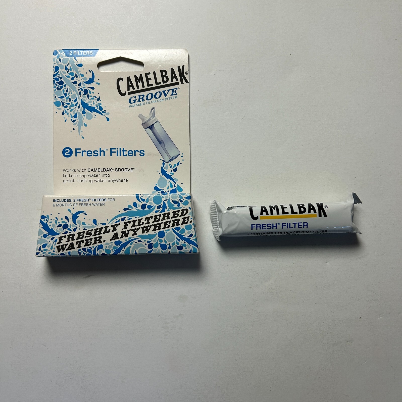 Lot of 3 CamelBak Groove Replacement Filters Portable Water Filters Sealed New
