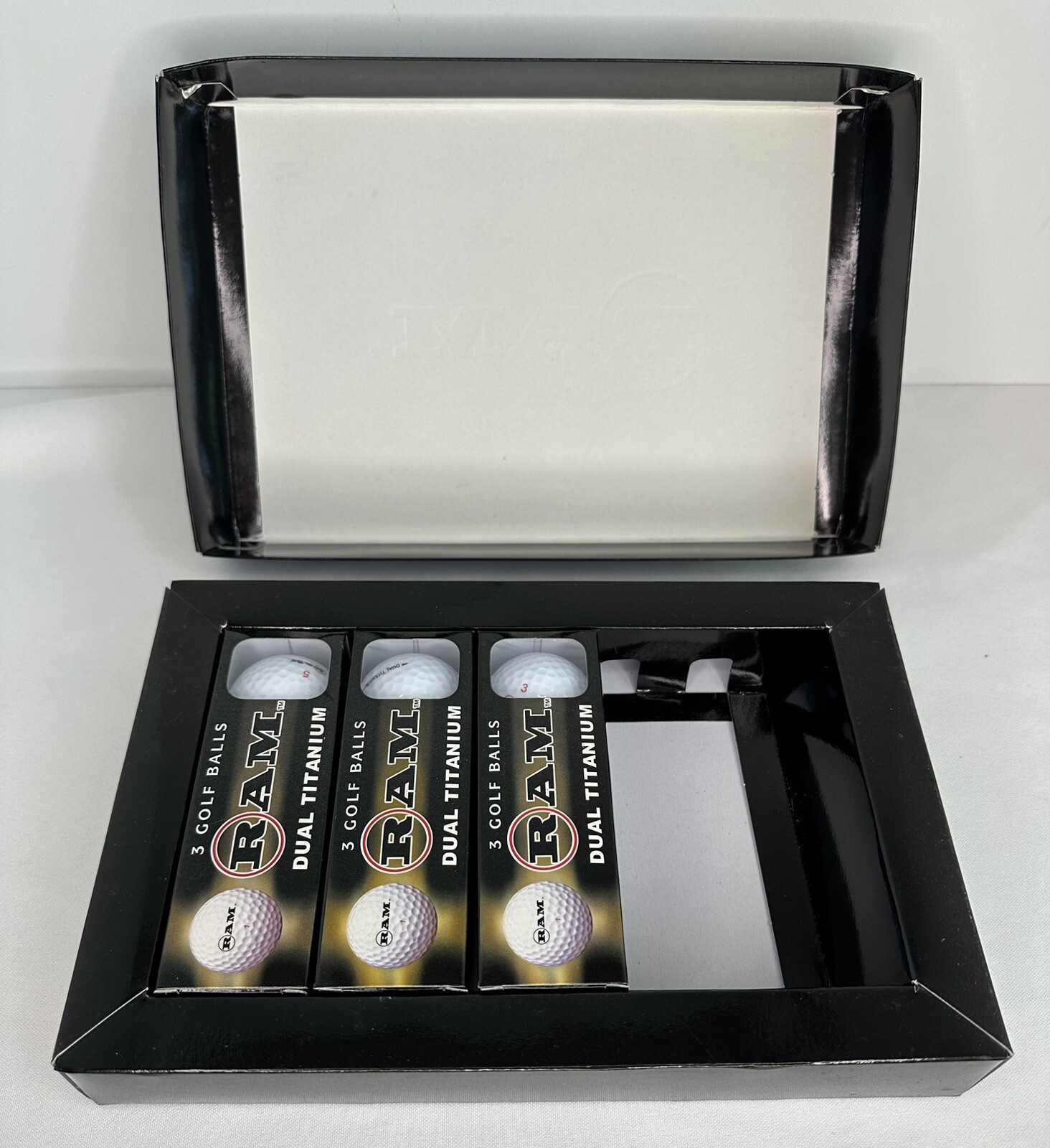 RAM Dual Titanium Explosive Distance Balls 9 Golf Balls