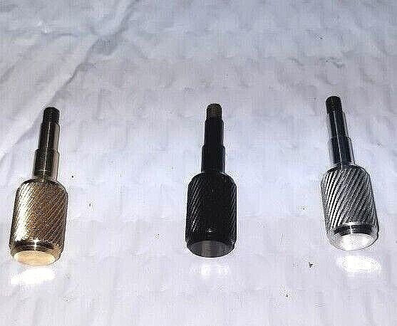 NEW HANDLES CHOOSE BRASS BLACK or ALUMINUM for Crosman 22XX 13XX Threaded Probes