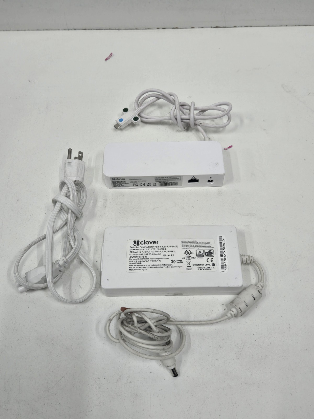 Clover Station Hub H500 & Switching Power Adapter FSP120-AABN3