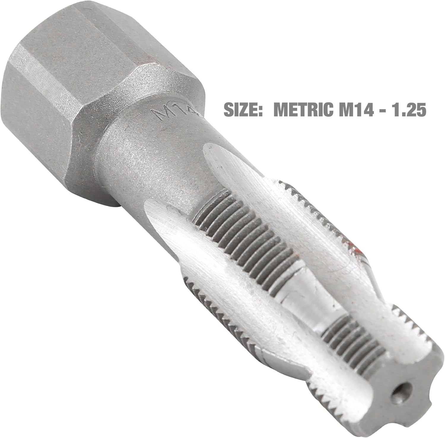 25647 5-Piece Spark Plug Saver, M14-1.25 Thread Reamer and Thread Inserts, In...