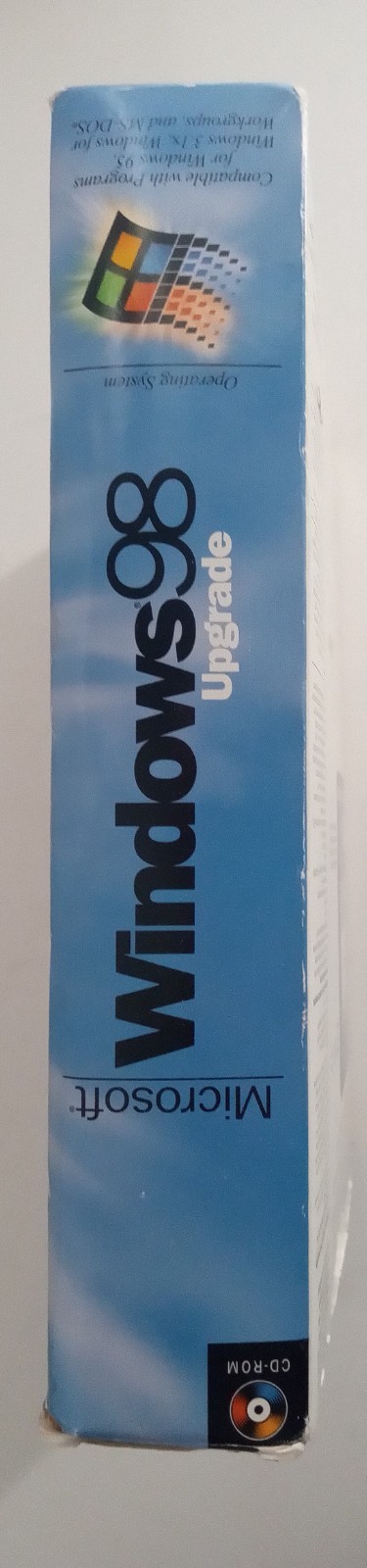 Microsoft Windows 98 Upgrade - Second Edition Installation Software With Key.