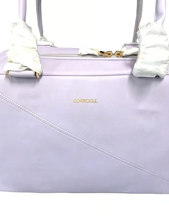 Corkcicle Lucy Cooler Handbag with Shoulder Strap, Pixie Dust, Holds 18 cans NEW