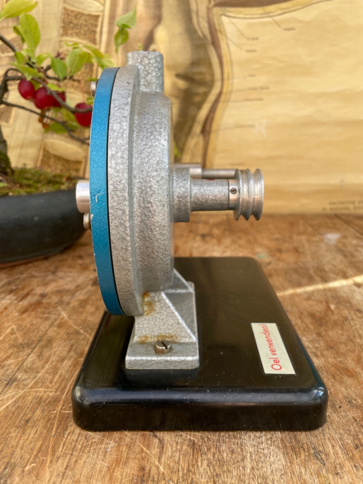 Vintage OIL PUMP by HEMA - ENGINE cutaway educational model scale model motoring