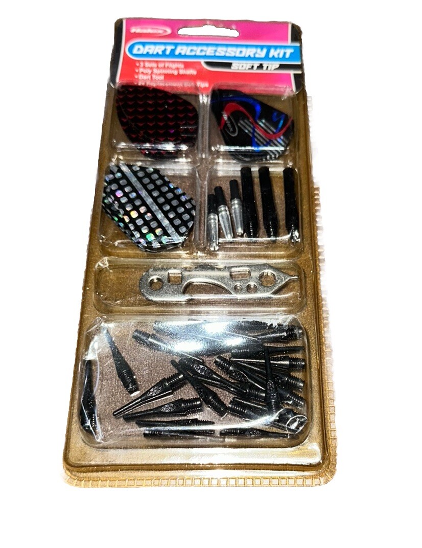 New Soft Tip Darts Tune Up Kit & Accessories Halex Package