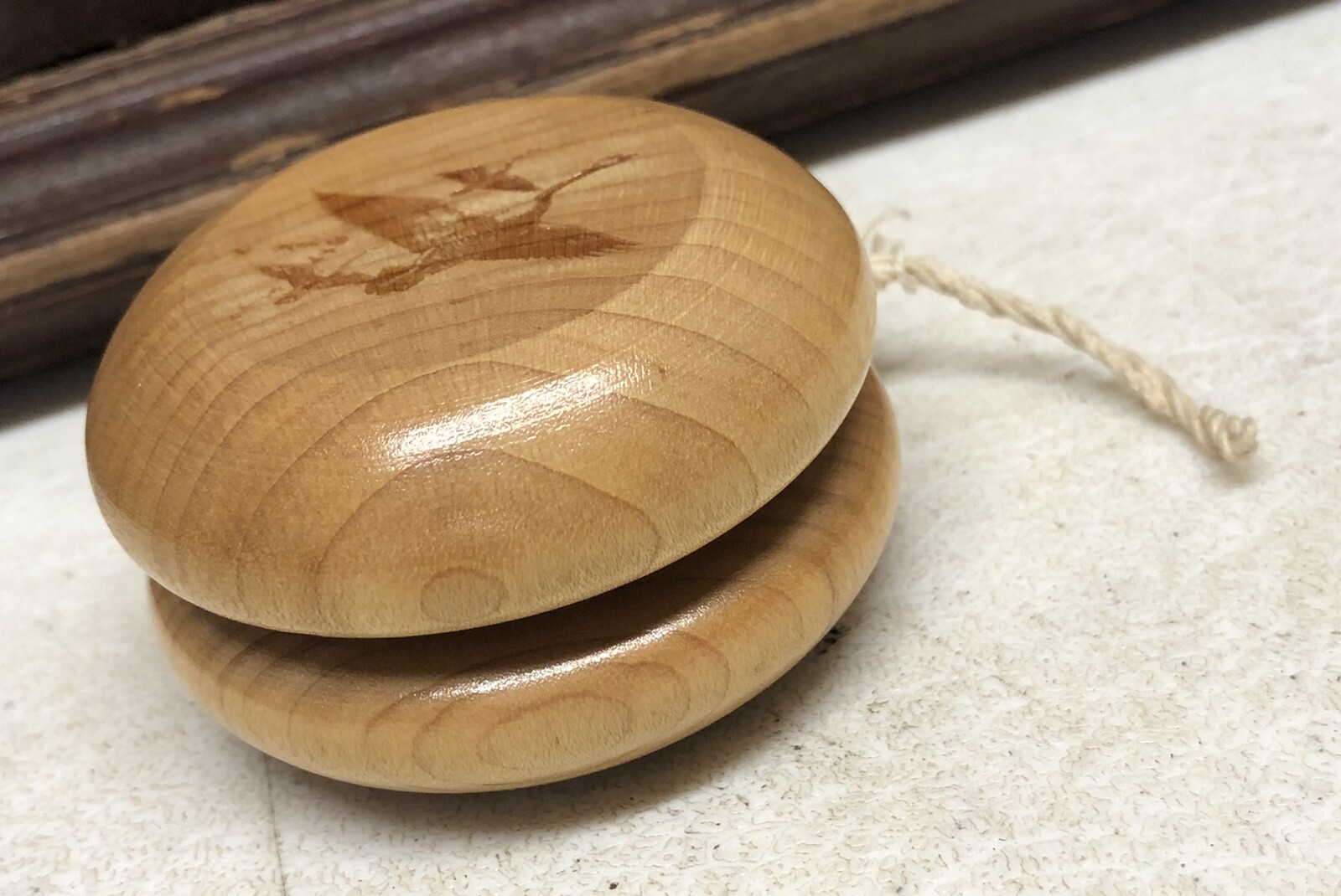 Vintage Wooden Geese Yo Yo