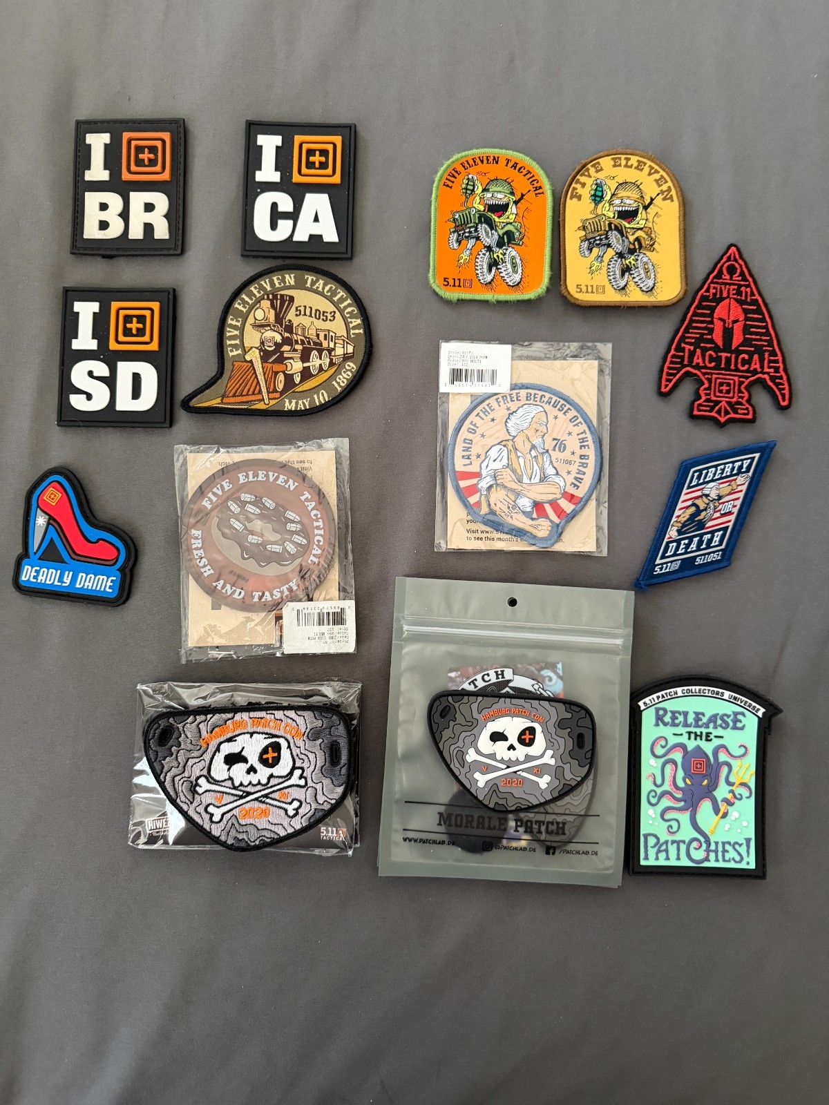 5.11 Tactical Patches
