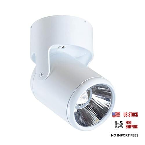 7W Indoor Led Spotlight Adjustable Ceiling Downlight Surface Mounted Cob