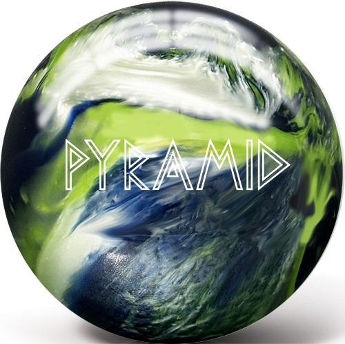 Pyramid Path Navy/Lime Green/White Bowling Ball