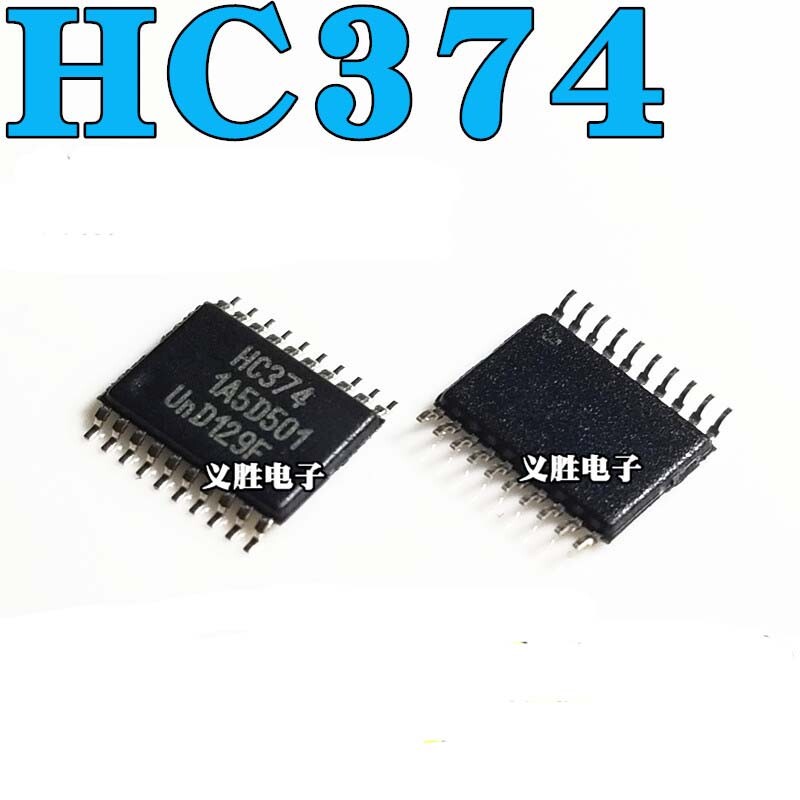 10pcs New 74HC374PW SN74HC374PWR HC374 TSSOP-20 IC