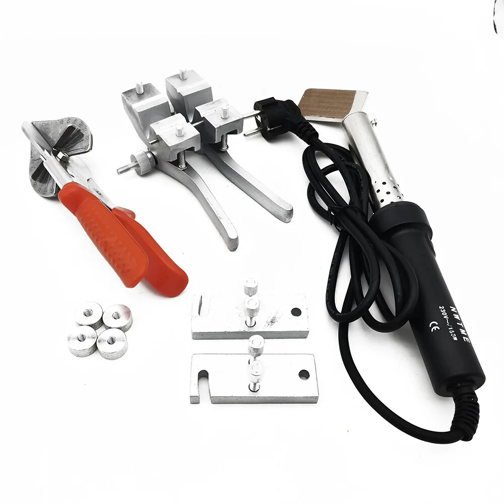 PU Round Belt Butt Welding Kit Welder Machine & Scissor & Clamp Temp Adjustable