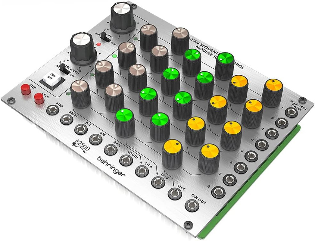 CLOCKED SEQUENTIAL CONTROL MODULE 1027 Legendary 2500 Series 8-Position Step Seq
