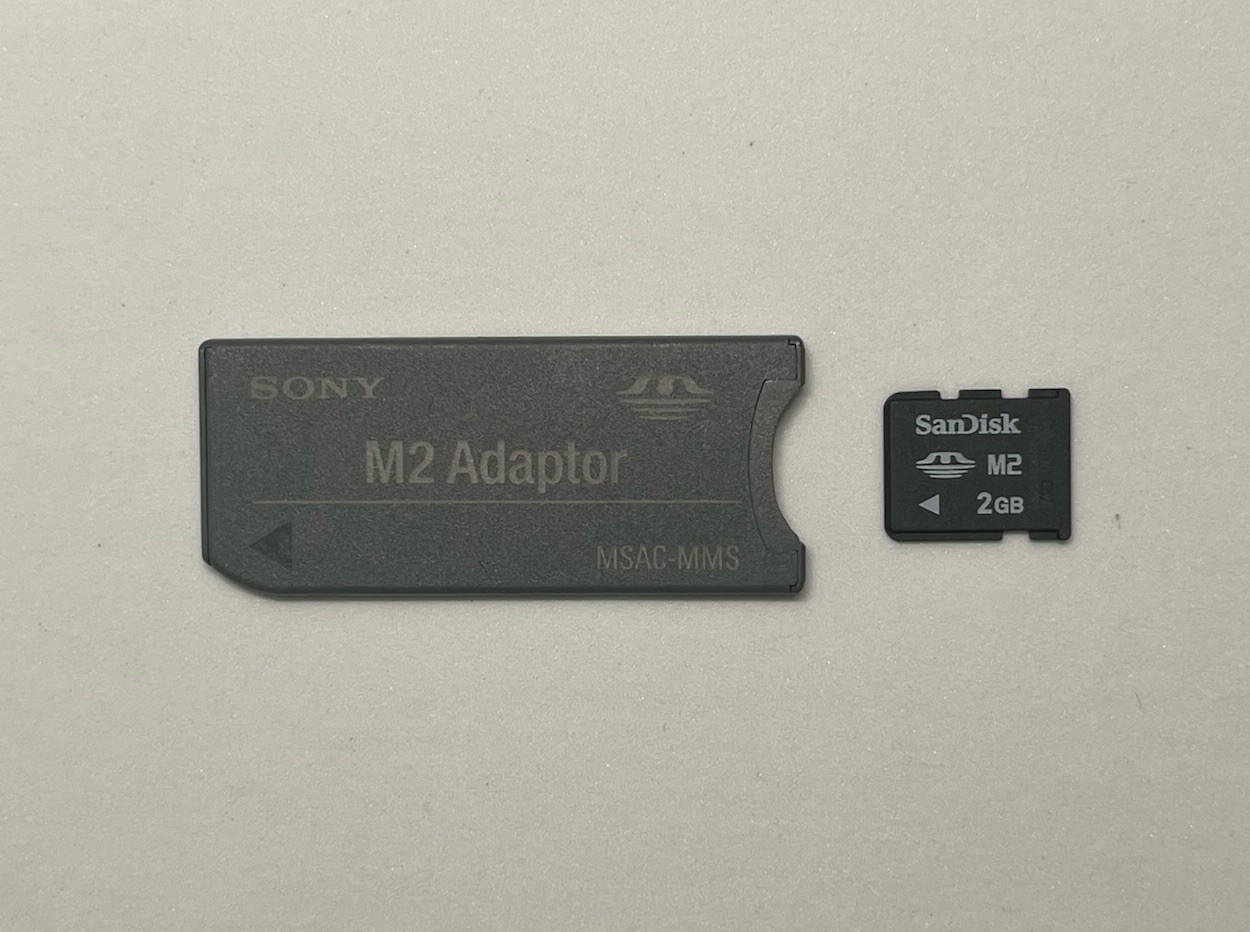 Sony 1Gb Memory Stick M2+Adapter For Sony DSC-P100 P73 S40 F717 W1 W5 W7