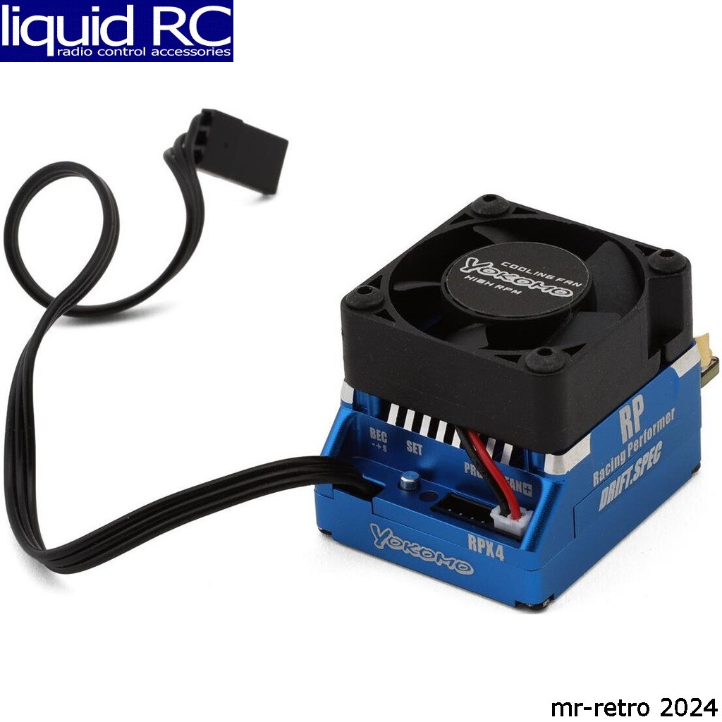 Yokomo BL-RPX4DBL Bl-Rpx4 Competition Sensored brushless 1/10 Drift Spec Esc