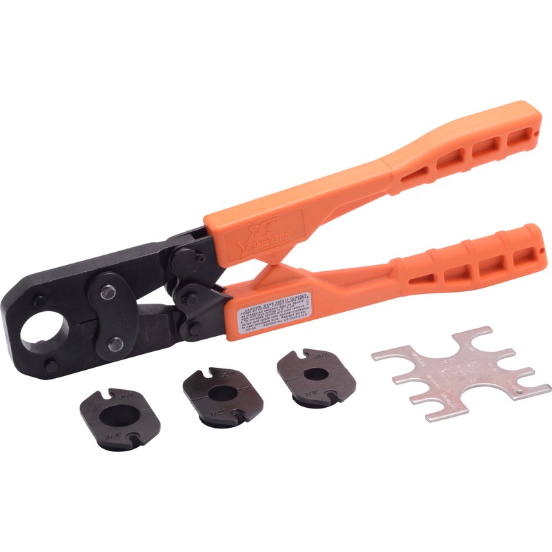 Sharkbite 23100 PEX Crimp Ring Tool Kit 5000 lbs.