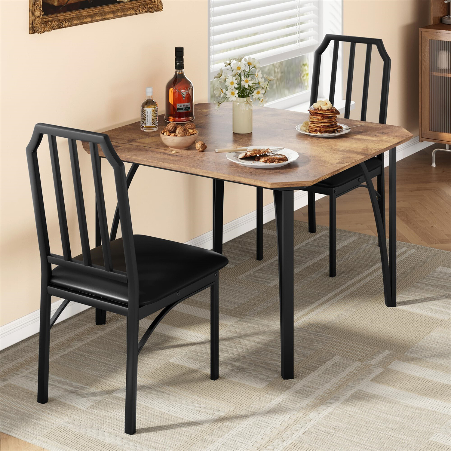 ✅Dining Room Table Set for 2 Kitchen Table and Chairs for Kitchen Dining Room NE